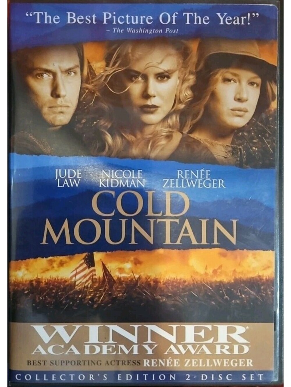 Cold Mountain (DVD, 2003) new